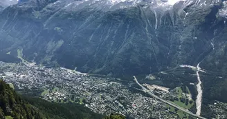 randonnée bel-lachat vue sur Chamonix randonnée bel-lachat vue sur Chamonix